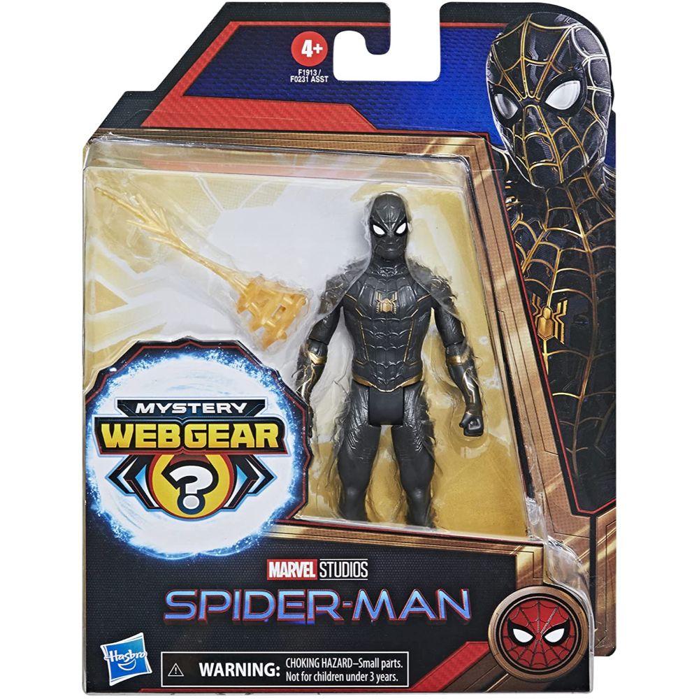 Marvel Spider-Man SPD 6IN Black and Gold Suit