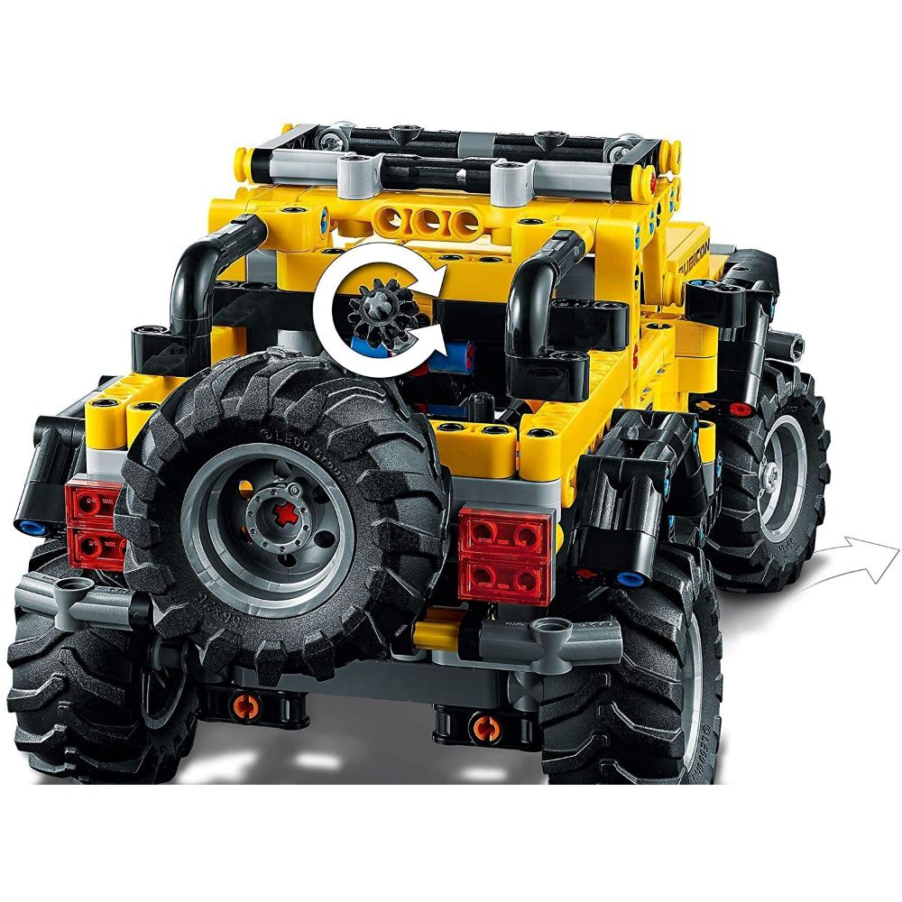 Lego Technic Jeep Wrangler 4x4 Toy Car (665 Pieces)