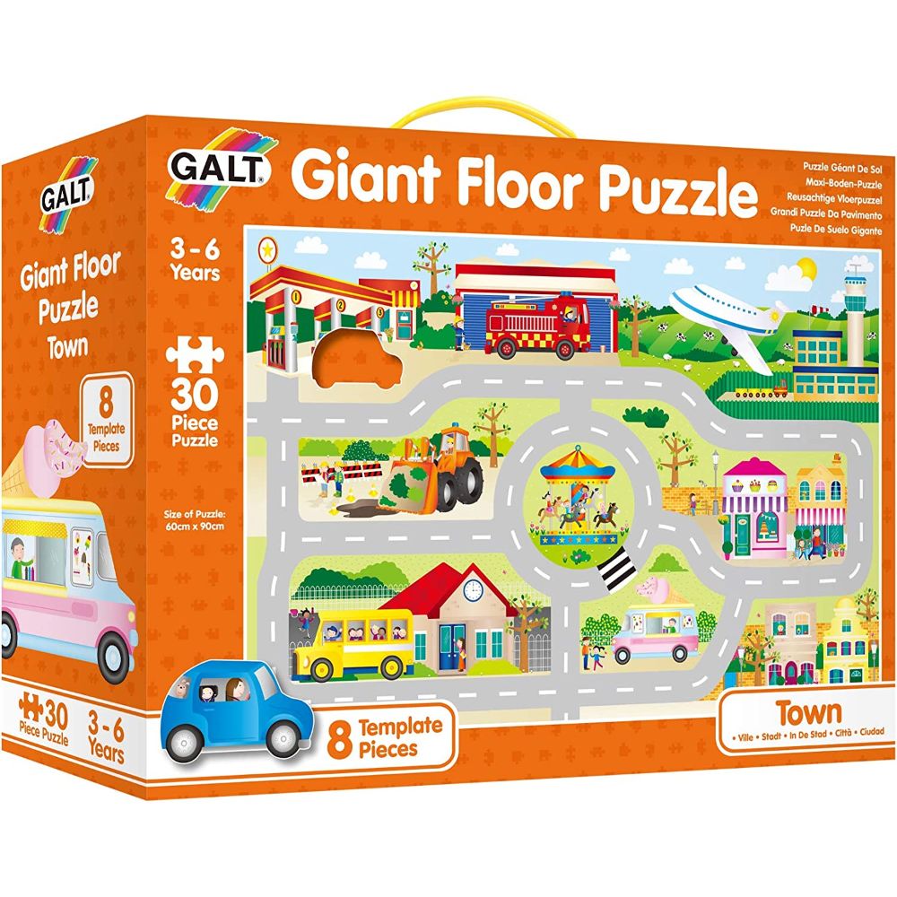 Galt Giant Floor Puzzle Town