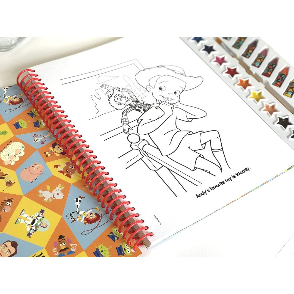 Phidal - Disney Toy Story WTS4 Deluxe Poster Paint & Color