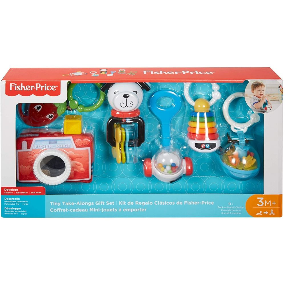 Fisher Price Tiny Take Alongs Gift Set