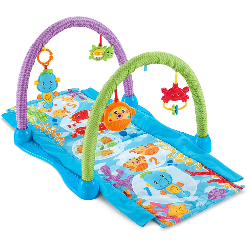 Fisher-Price Kick-N-Crawl Musical Seahorse Gym  Image#1