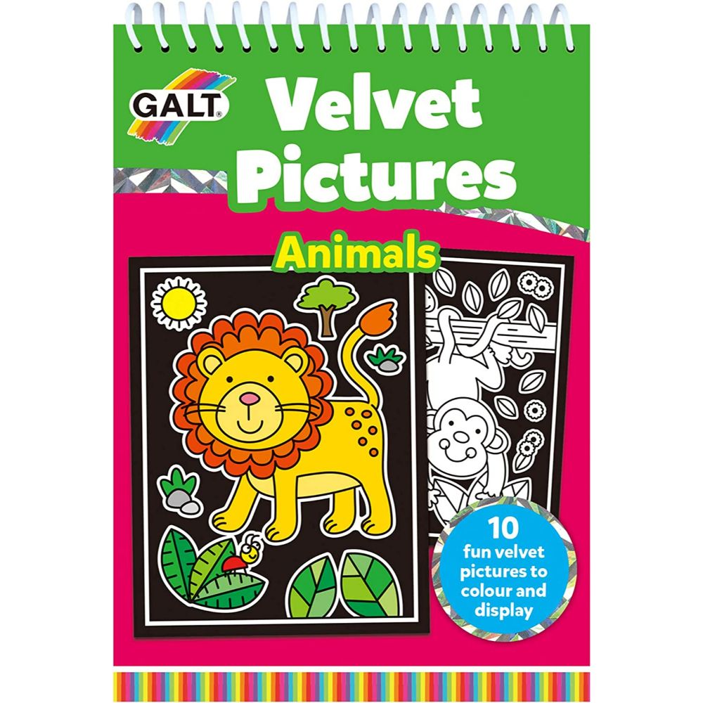 Galt Velvet Picture Animals