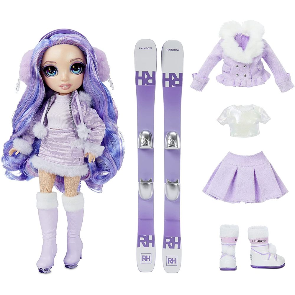 Rainbow High Fashion Winter Break Doll- Violet Willow (Purple)