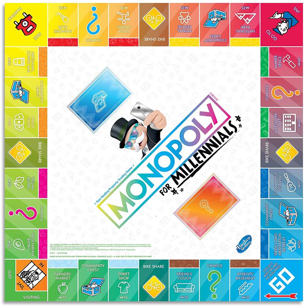 Monopoly for Millennials Board Game  Image#4