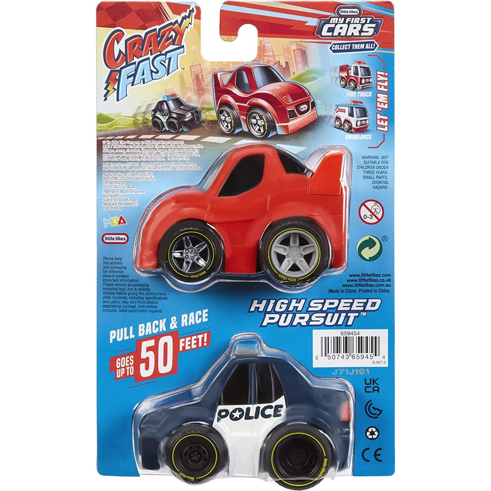 Little Tikes Fast Cars 2 Pack