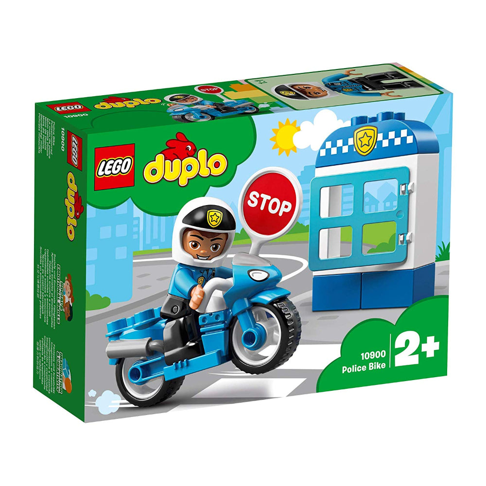 Lego Duplo Police Bike Building Blocks For Kids (8 Pcs)  Image#4