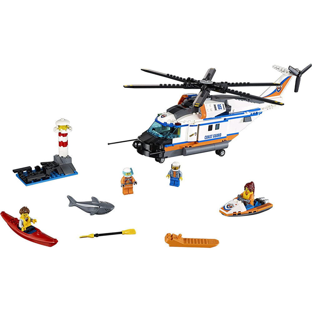 Lego City Heavy-Duty Rescue Helicopter (415 Pieces)  Image#3