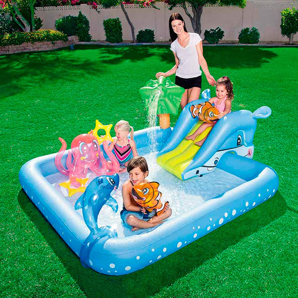 Bestway 94 x 81 x 34-inch Fantastic Aquarium Play Pool Bestway 94 x 81 x 34-inch Fantastic Aquarium Play Pool