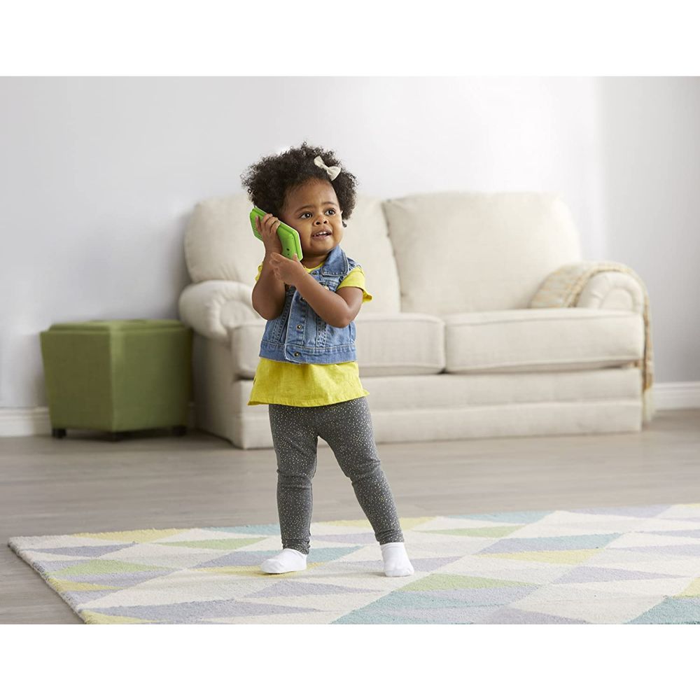 LeapFrog Chat and Count Emoji Phone, Green LeapFrog Chat and Count Emoji Phone, Green