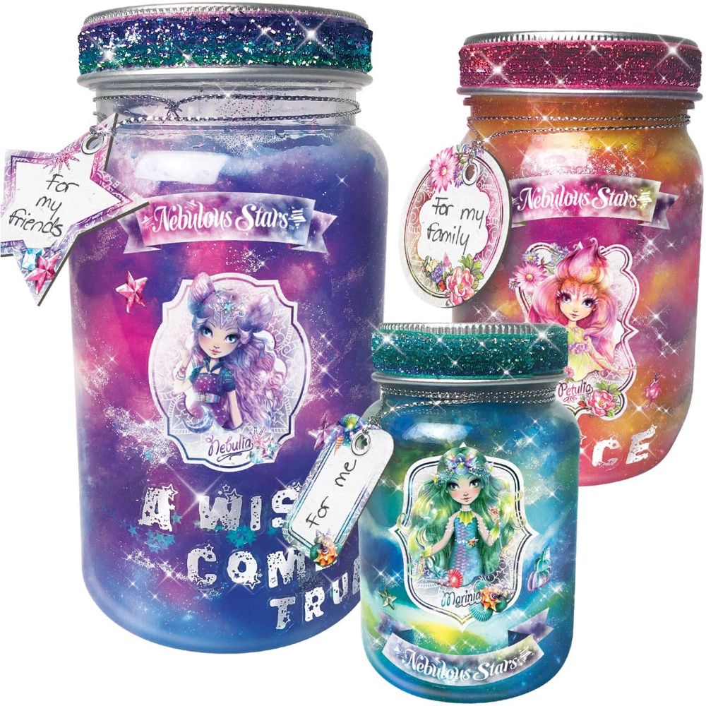 Nebulous Stars Galaxy Wish Jars