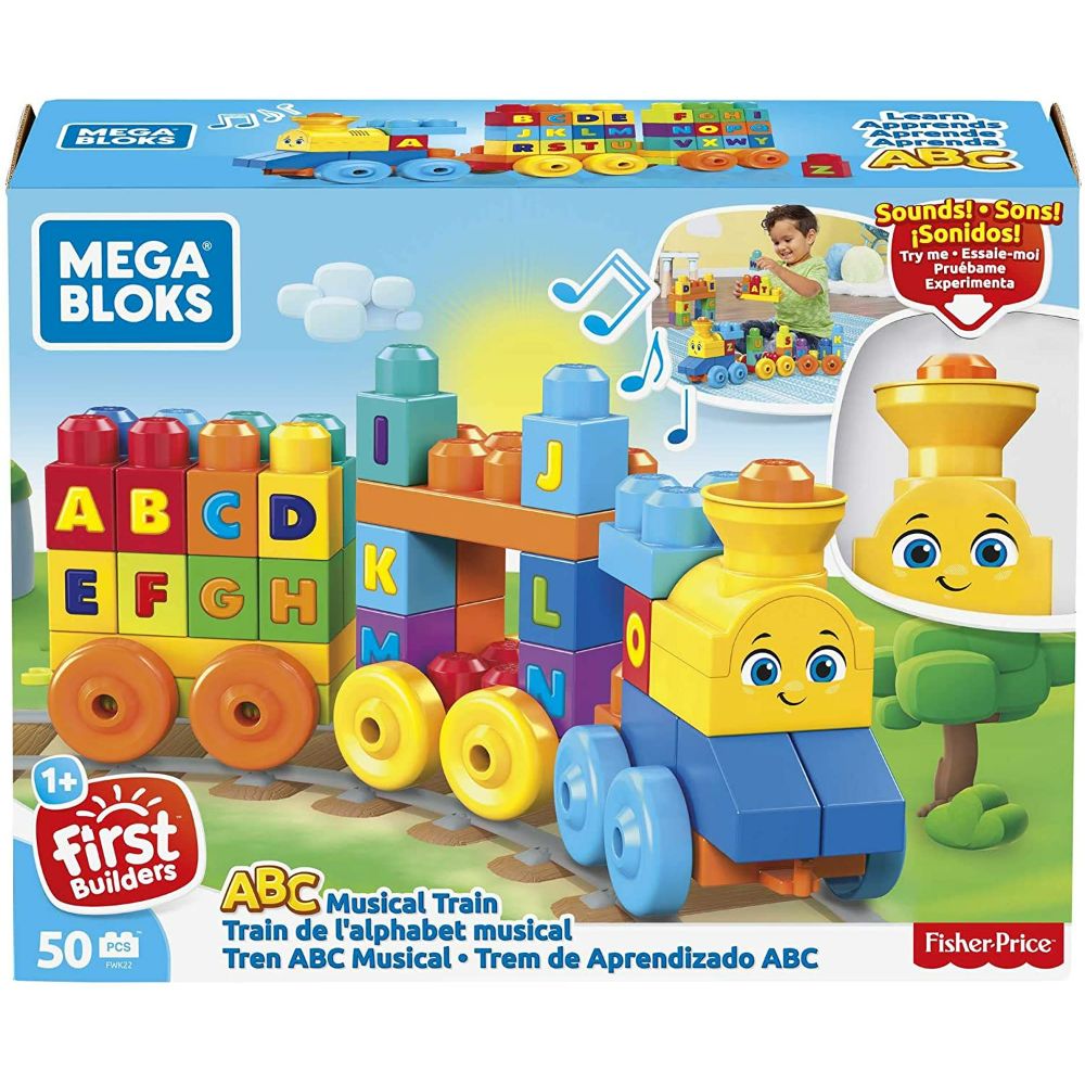 Mega Bloks ABC Musical Train Mega Bloks ABC Musical Train