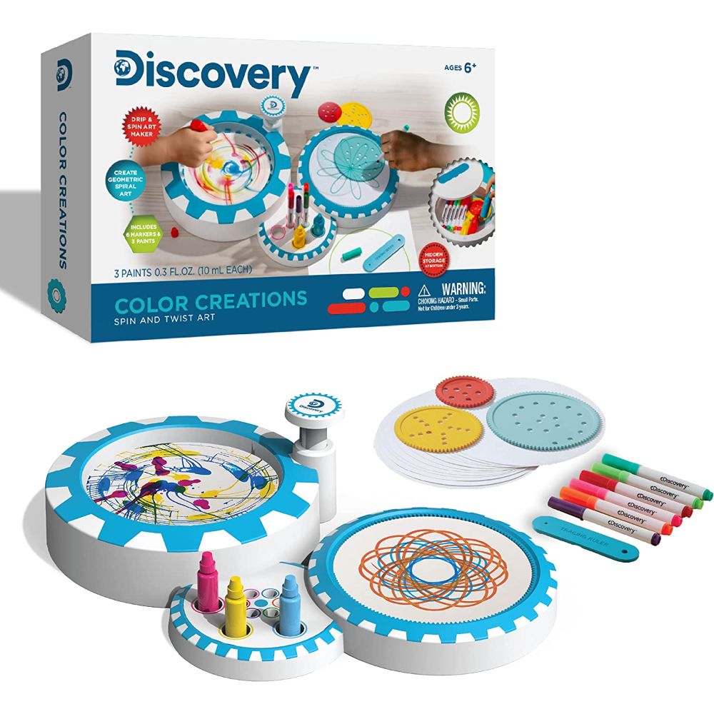 Discover Toy Spiral And Spin Art