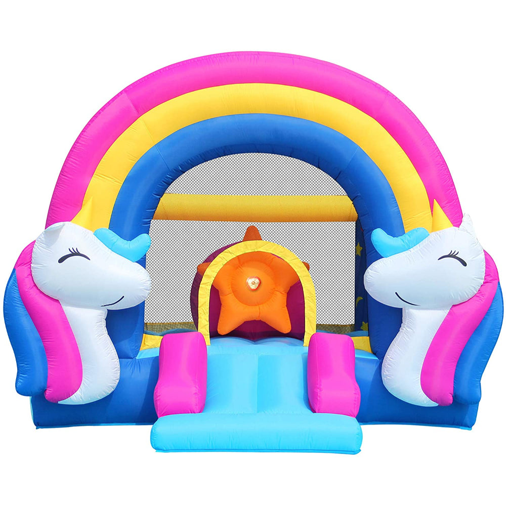 Happy Hop Fantasy Unicorn Interactive Bouncy Castles Happy Air  Image#3