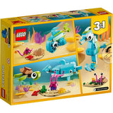 Lego Dolphin and Turtle