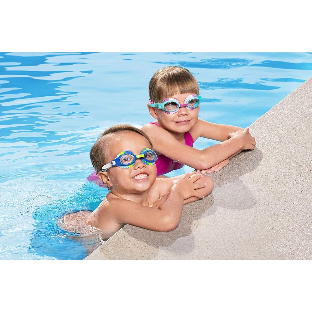Bestway Unisex Youth Hydro-Swim Summer Swirl Goggles