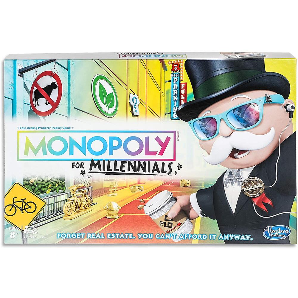 Monopoly for Millennials Board Game  Image#1