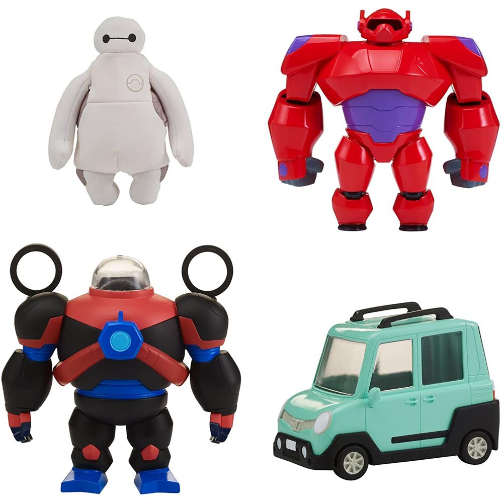 Big Hero 6 The Series Squish-to-Fit Baymax with Accessories  Image#1