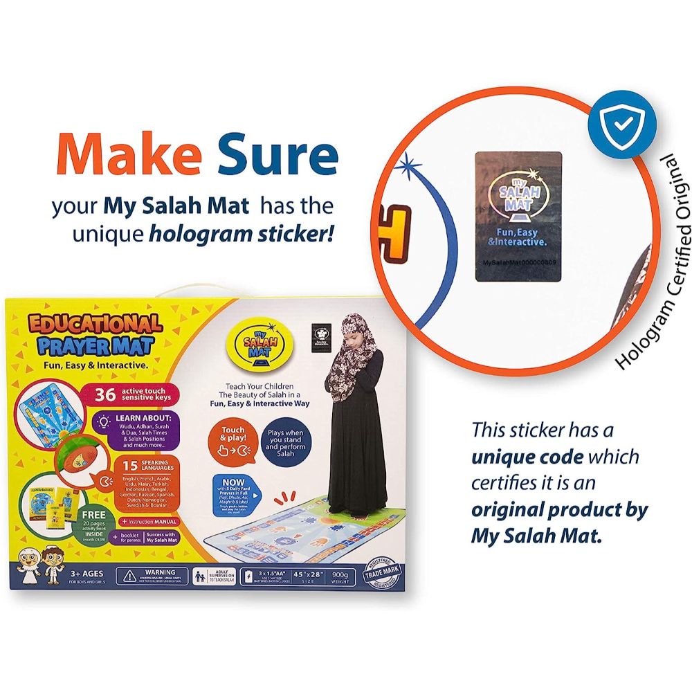 My Salah Mat -Kids Educational Interactive Prayer Mat