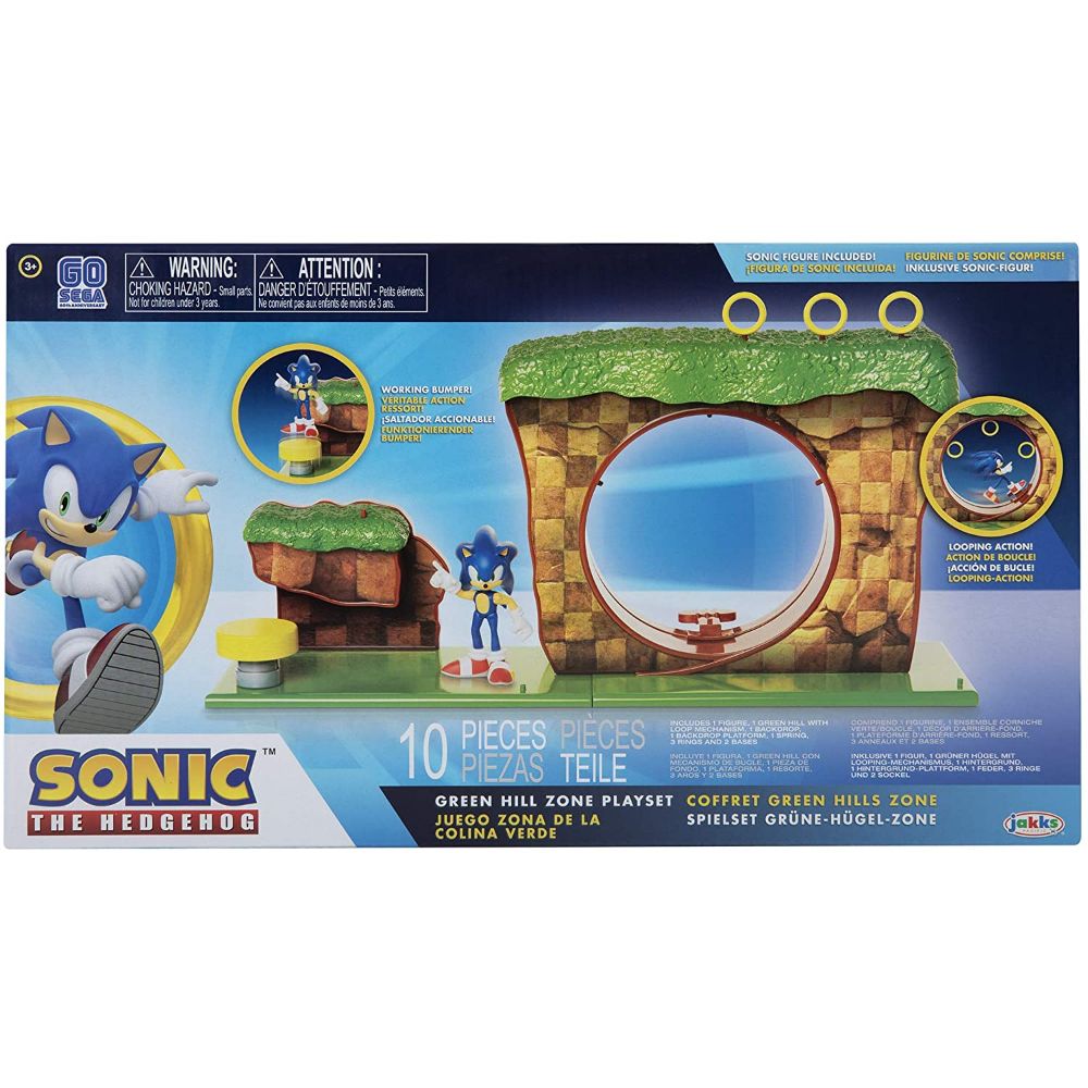 Sonic Green Hill Zone Playset