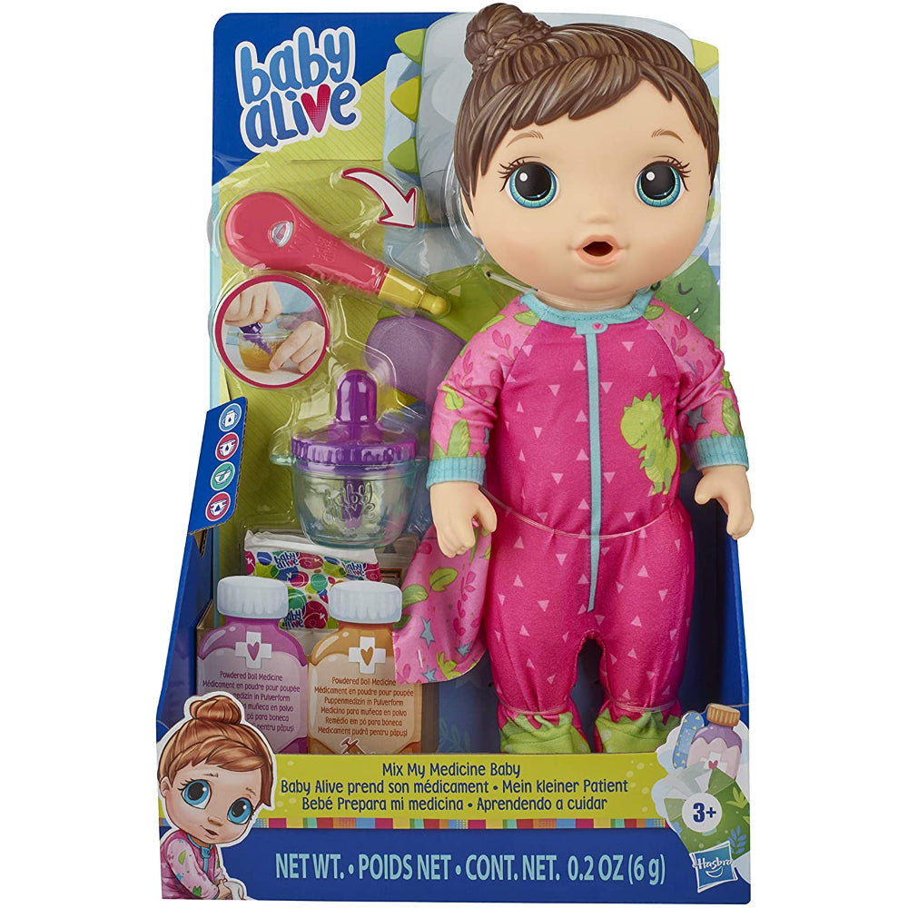 Baby Alive Baby Doll Brown Hair Toy  Image#1
