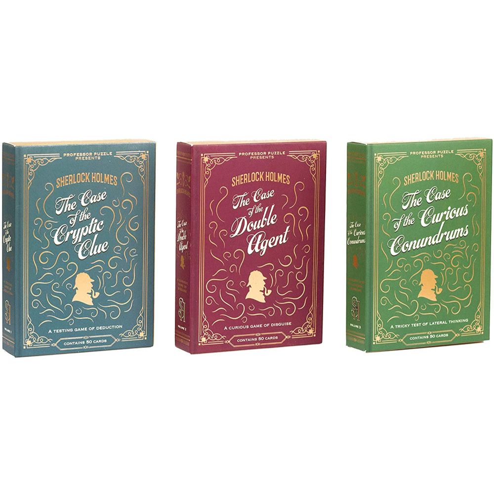 Professor Puzzle The Challenge Trilogy - Set of Three Quiz Games