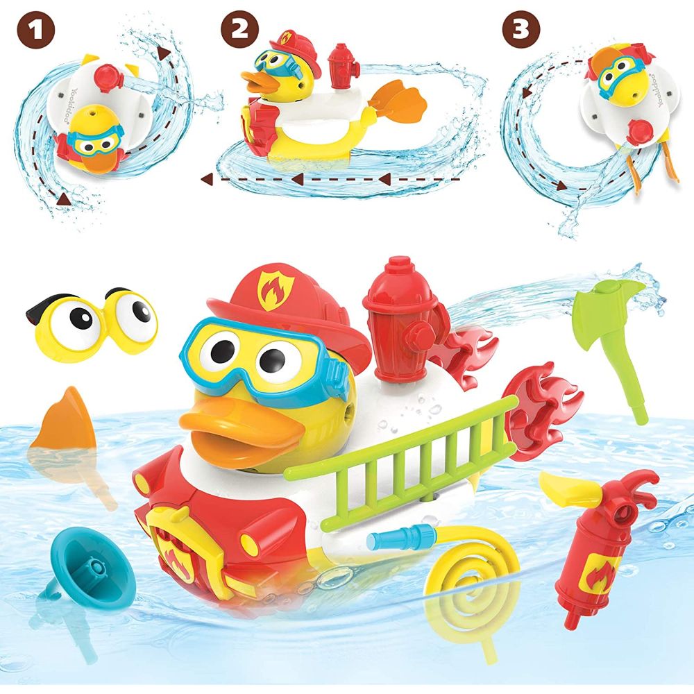 Yookidoo Jet Duck Create A Fire Fighter