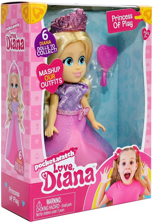 Love Diana Doll Mini Asst