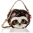 TY Fashion  Sequin Dangler Brown Purse