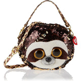 TY Fashion  Sequin Dangler Brown Purse