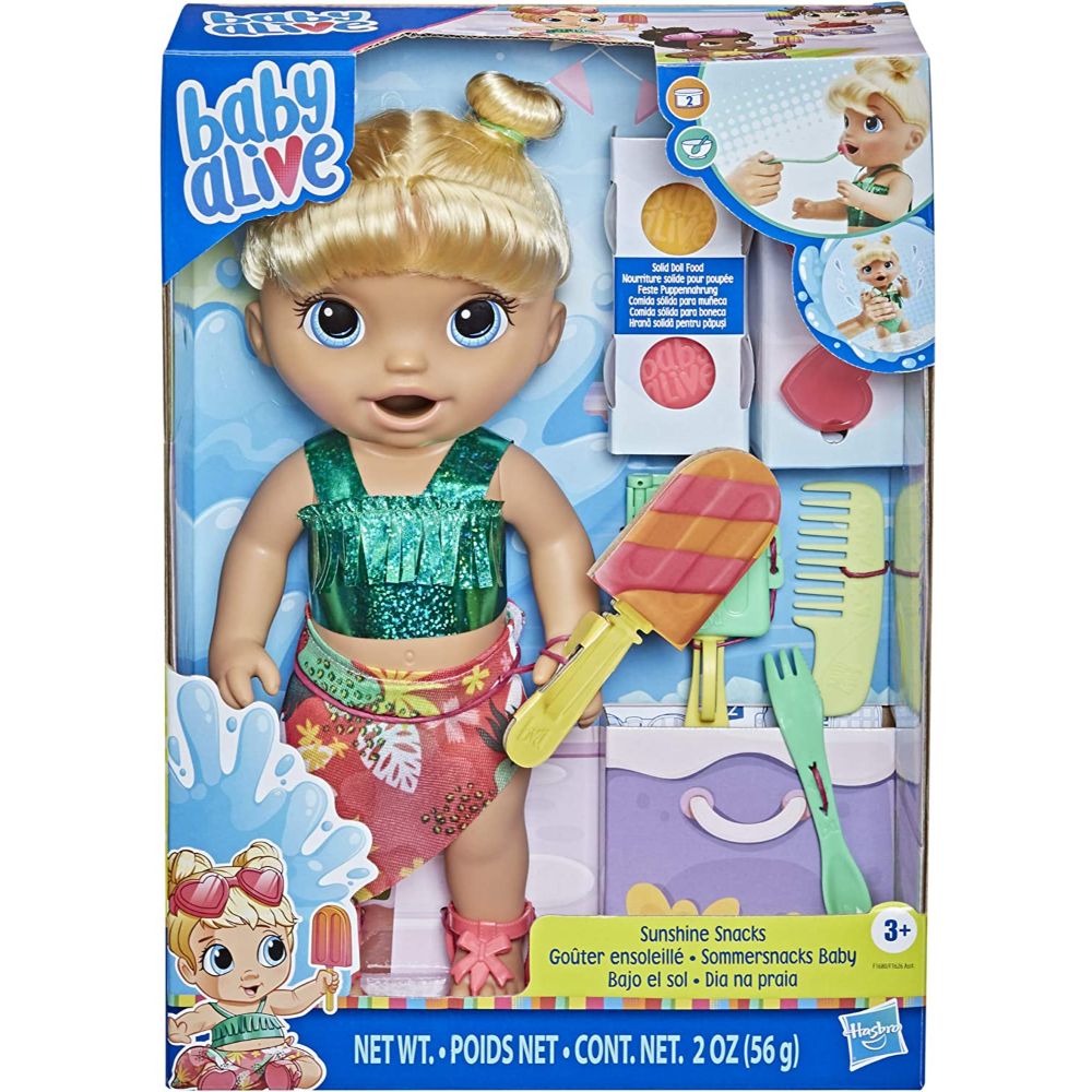 Baby Alive Sunshine Snacks Doll Baby Alive Sunshine Snacks Doll