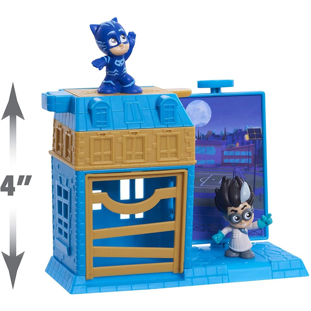 PJ Masks Nighttime Micros Trap & Escape Playset  Image#2