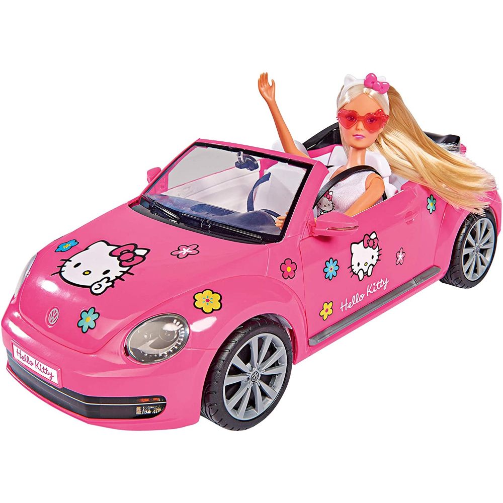 Simba Hello Kitty Steffi Love VW Beetle Cabriolet