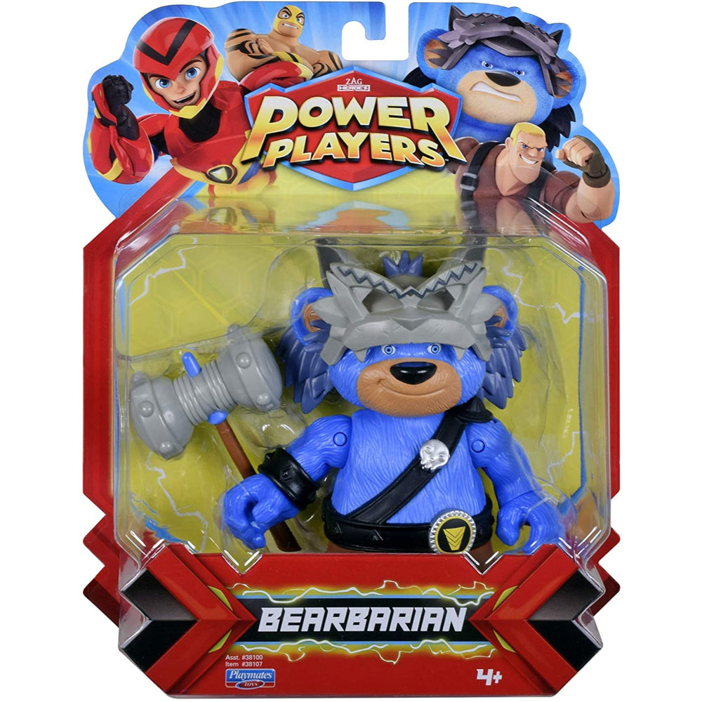 Power Players Bearbarian Basic Figure  Image#2