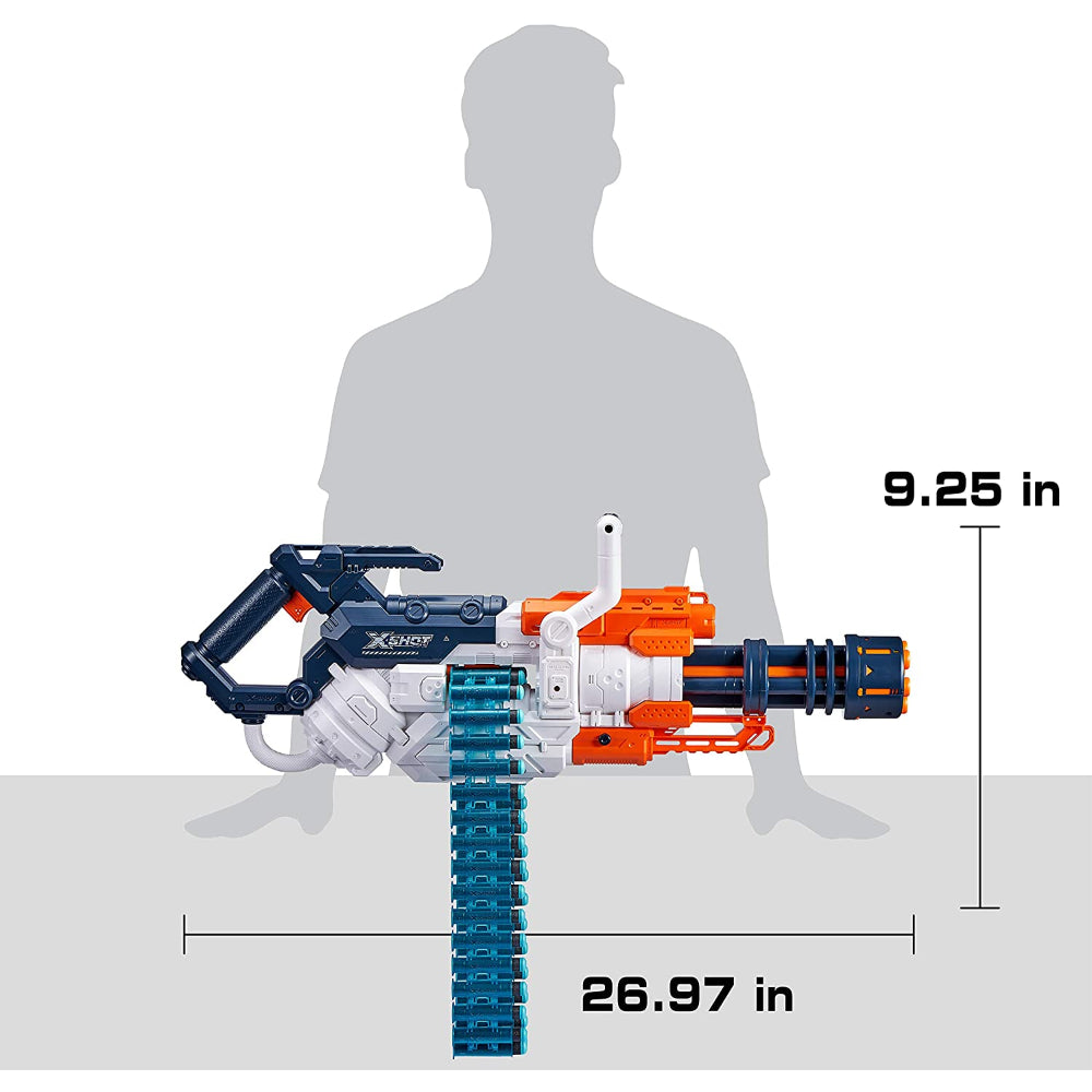 XShot Excel Crusher Foam Dart Blaster (Comes with 35-Dart Clip and 48 Darts)  Image#3