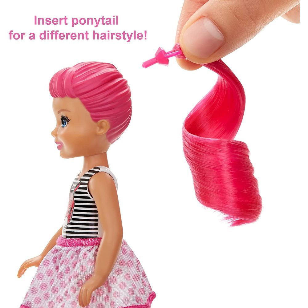 Barbie Chelsea Color Reveal Color Block Doll