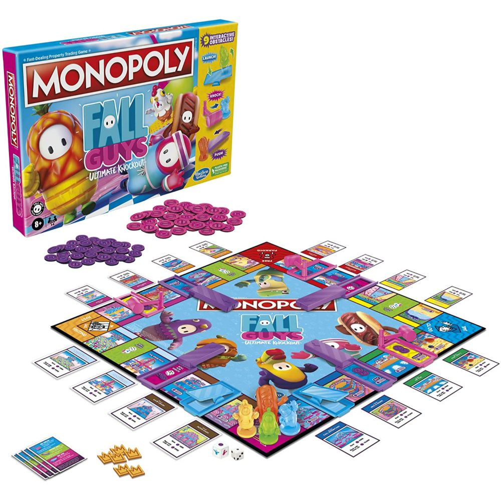 Monopoly Fall Guys Ultimate Knockout Edition Board Game