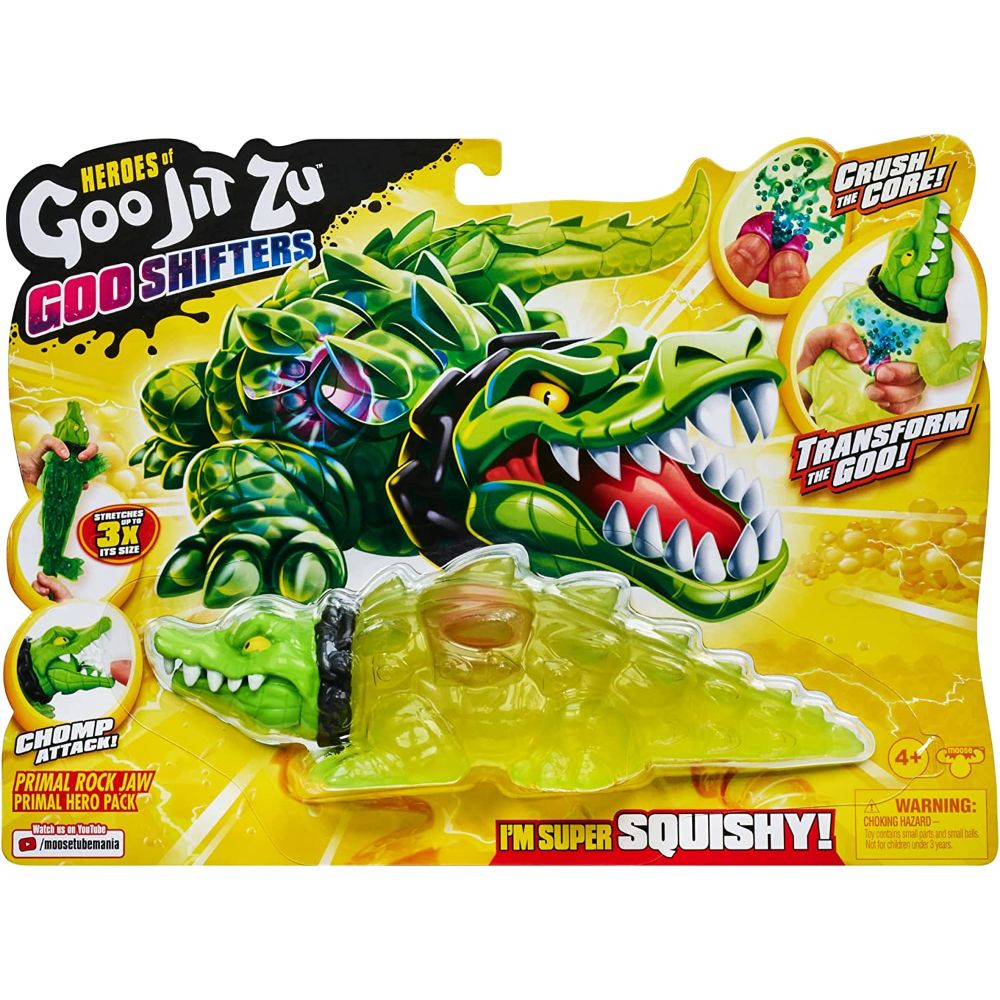 Goo Jit Zu - Goo Shifters Primal Hero Rock Jaw