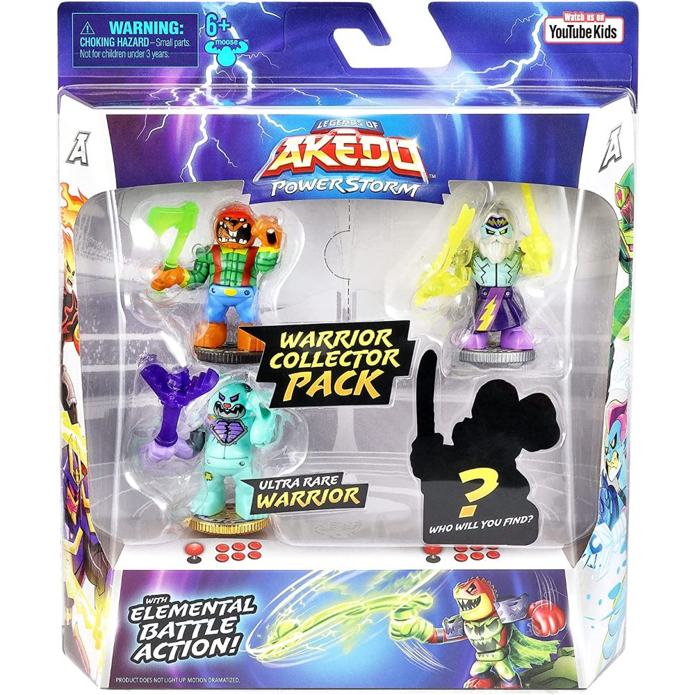 Legends Of Akedo Powerstorm - S3 Warriors Collector Pack