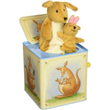 Schylling Kangaroo Jack in The Box Musical Wind up Toy
