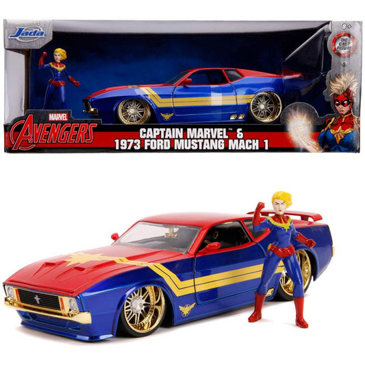 Jada Marvel 1973 Ford Mustang Mach 1 1:24 – Toys4me