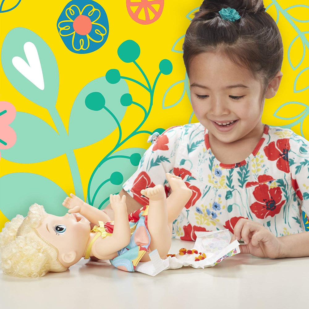 Baby Alive Snackin Treat Baby Blonde  Image#3