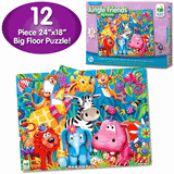 The Learning Journey Regular My First Floor Puzzle Jungle Friends  Image#2