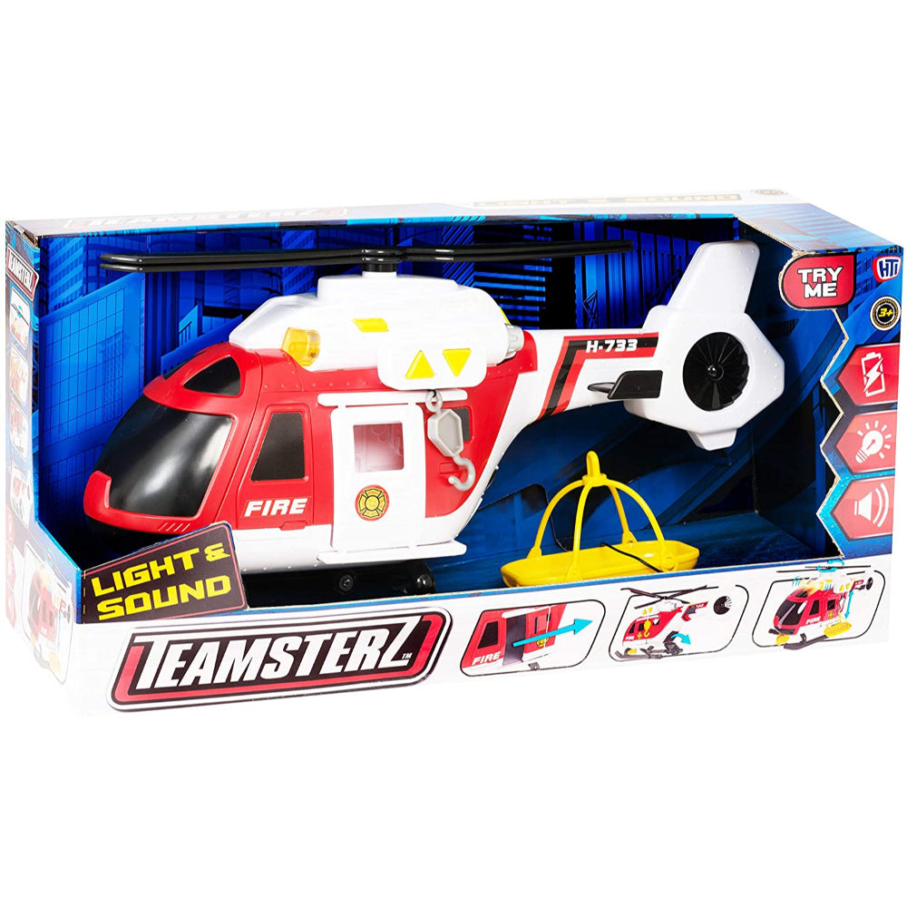 Teamsterz Sound and Light Fire Helicopter  Image#2