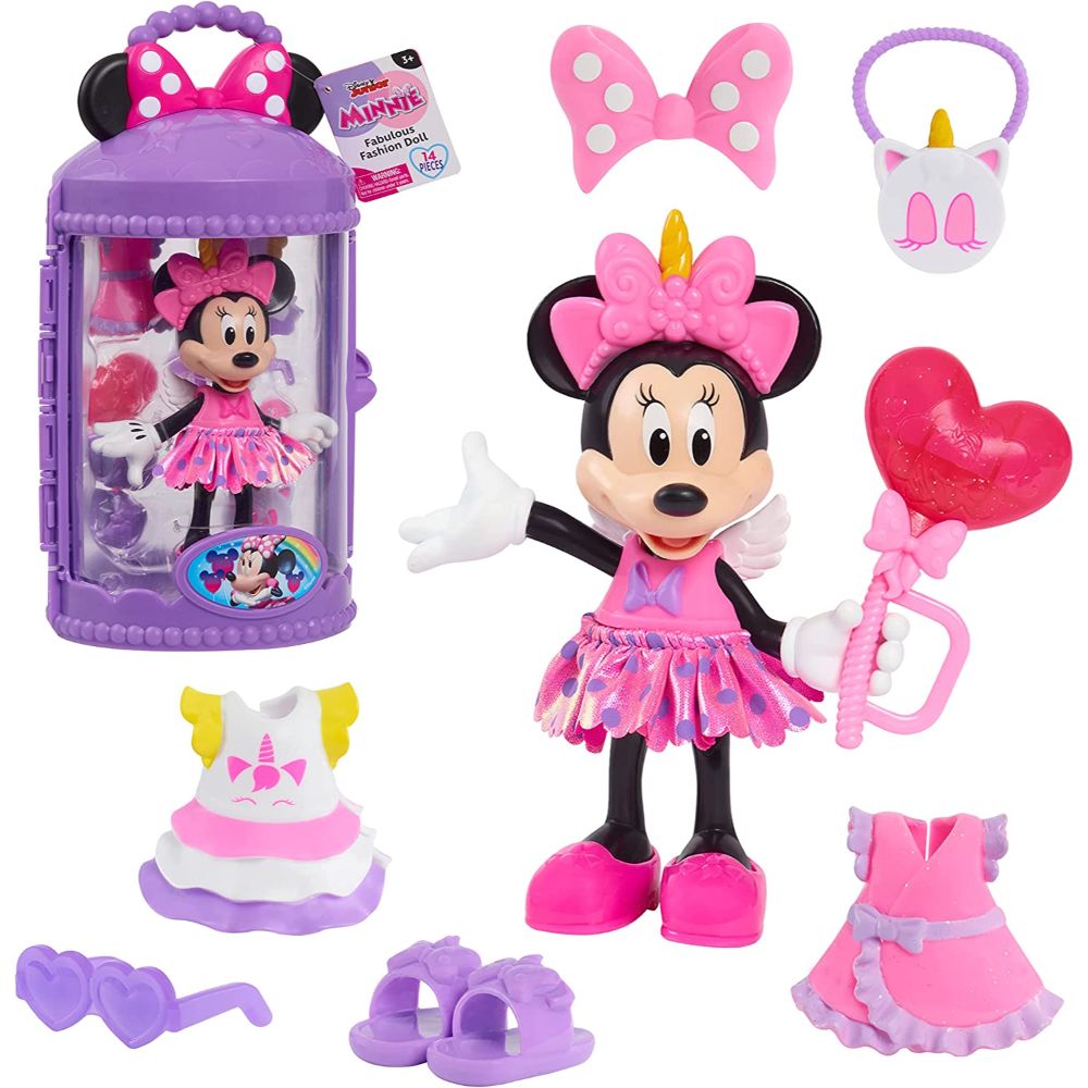 Disney Junior Minie Fabulous Fashion Doll Assorted