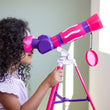 Educational Insights GeoSafari Jr. Pink My First Kids Telescope