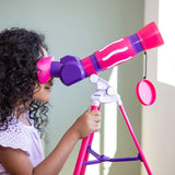 Educational Insights GeoSafari Jr. Pink My First Kids Telescope