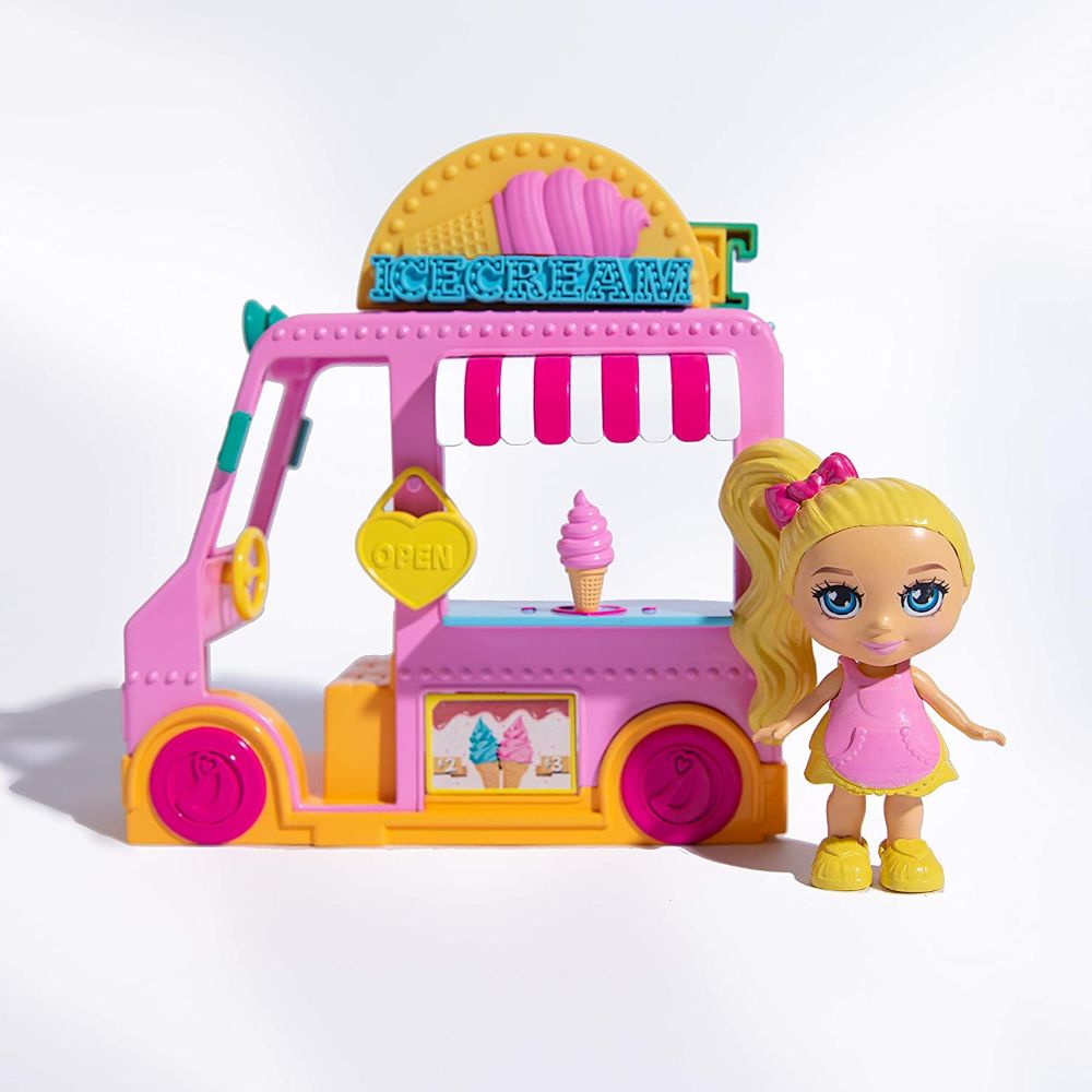 Love Diana 2 in 1 Pop Up Taco and Ice Cream Truck Playset