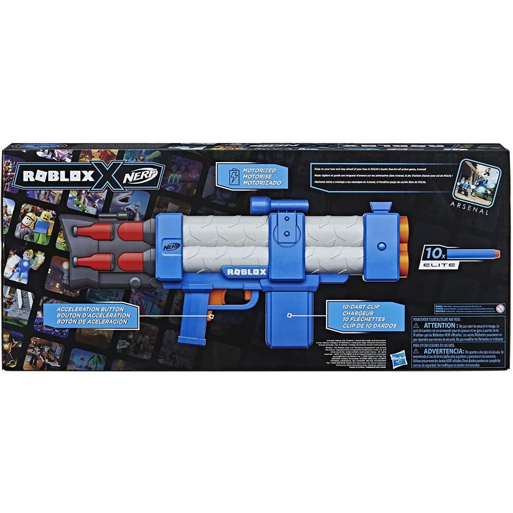 Nerf Roblox Arsenal: Pulse Laser Motorized Dart Blaster Nerf Roblox Arsenal: Pulse Laser Motorized Dart Blaster