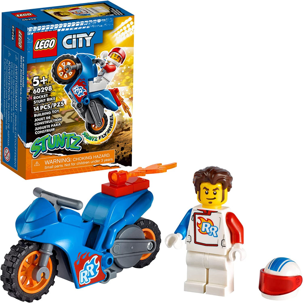 Lego 60298 Rocket Stunt Bike